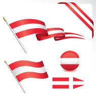 Austria Flag Set