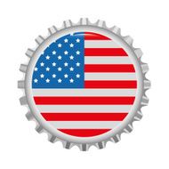 USA bottle top