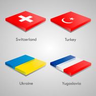 European Country Flags Part 11