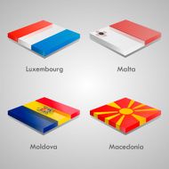 European Country Flags Part 7