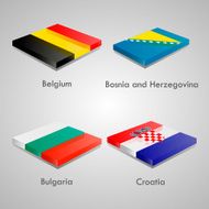 European Country Flags Part 2