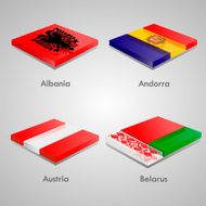 European Country Flags Part 1