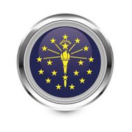 Indiana flag icon