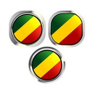 Congo flag button