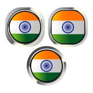 Indian flag button