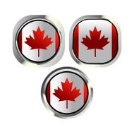 Canada flag button