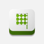 square button linesman flag N9