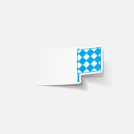 realistic design element linesman flag N29