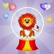 lion in the circo N2