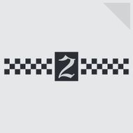 checkered flag art N21