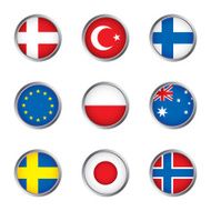 World flags collection C 3 4