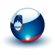 Slovenia Flag Sphere