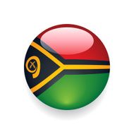 World Flag Button Vanuatu