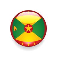 World Flag Button Grenada