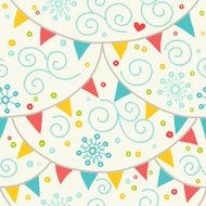 Festive seamless pattern N3