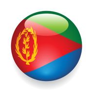 World Flag Button Eritrea