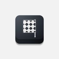 square button linesman flag N11