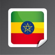 Ethiopia flag icon