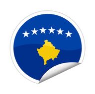 Kosovo Flag N8