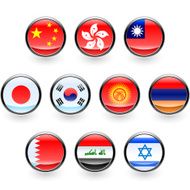 Icon of Asian countries N2