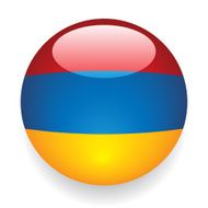 World Flag Button Armenia