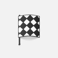 realistic design element linesman flag N35