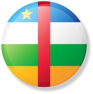 Central African Republic Lapel Flag