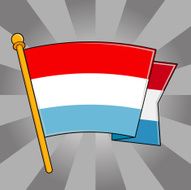 Flag of Luxembourg N16