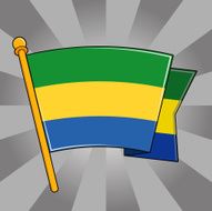 Flag of Gabon N11
