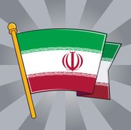 Flag of Iran N8