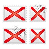 Alabama stamp