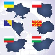 Eastern Europe map