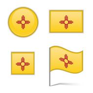 New Mexico flags