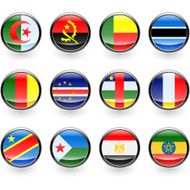 Icon of Africa countries N2