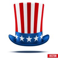 Uncle Sam's hat Vector Illustration