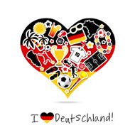 Germany soccer fan heart