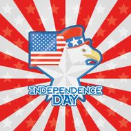 American Independence Day Background Editable N6