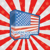 American Independence Day Background Editable N11