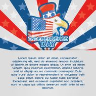 American Independence Day Background Editable N15