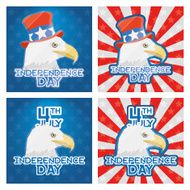 Vector American Independence Day Background N3