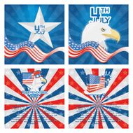 Vector American Independence Day Background N5
