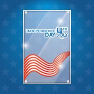 American Independence Day Background Template Editable