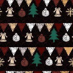 Christmas seamless pattern N101