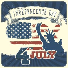 Independence day background vector EPS10 N2