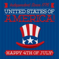 Independence Day card in vector format N3