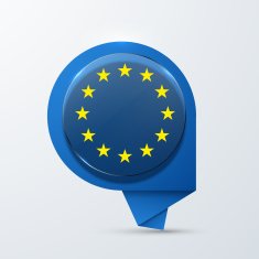 vector modern euro flag design N4
