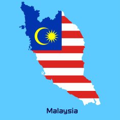 vector map of Malaysia
