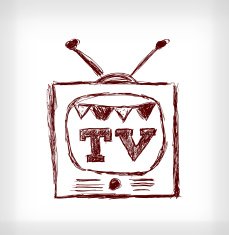 Retro christmas TV N2