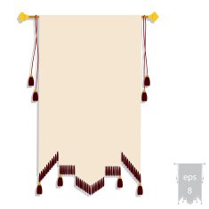 Heraldic banner