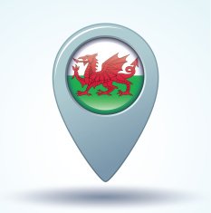 Flag of Wales vector illustration N3